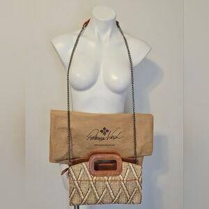 Patricia Nash Rainbow Hand Bag With Dust Bag